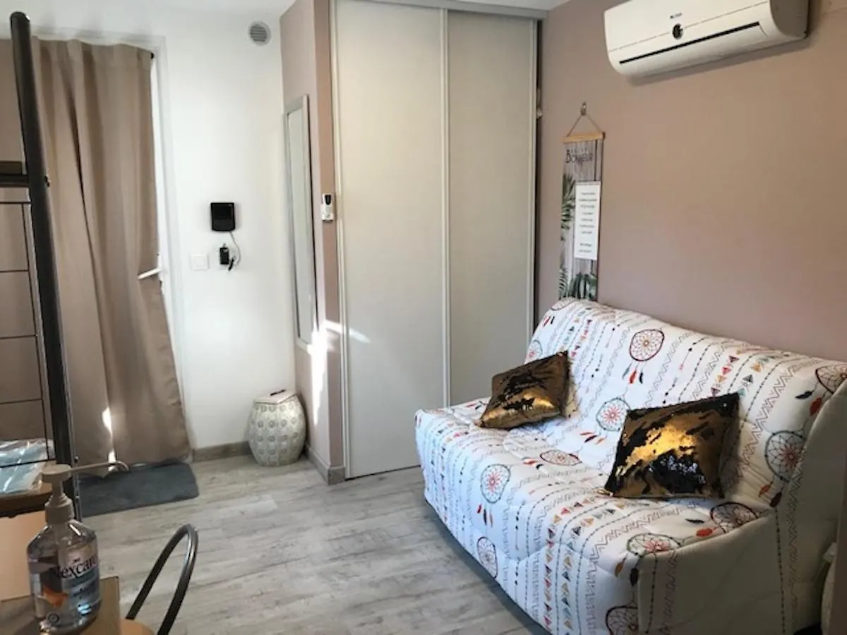 滨海拉塞讷Studio A 2 Mn A Pieds De La Plage公寓 法国